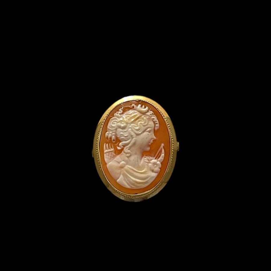 Gioielli Ferraro Gioielli | Anello Oro Cammeo Neoclassico