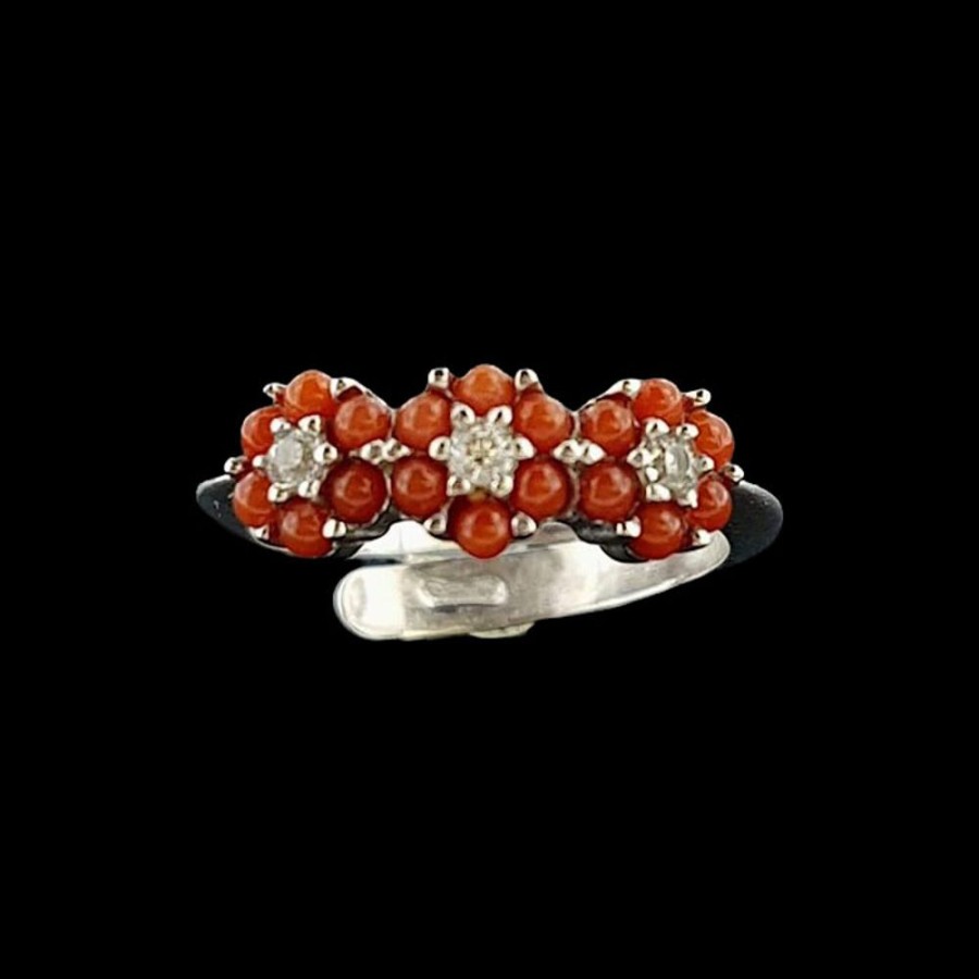 Gioielli Ferraro Gioielli | Anello Collezione Bright Coral Flowers