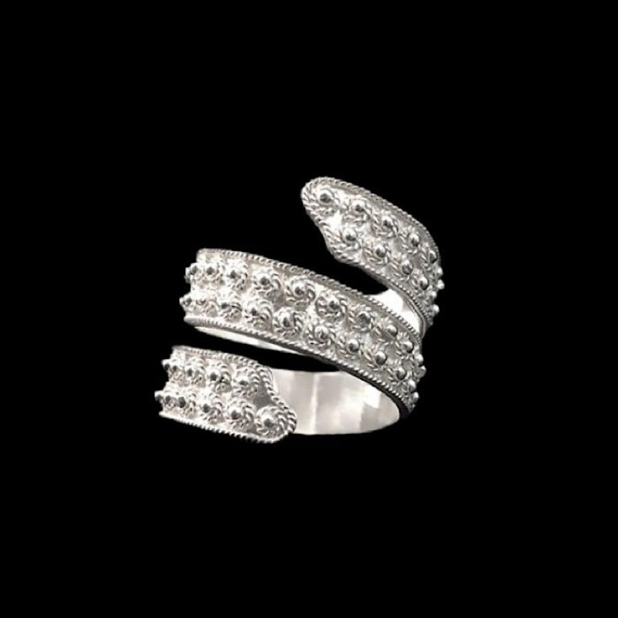 Gioielli Ferraro Gioielli | Anello Filigrana Argento Curly