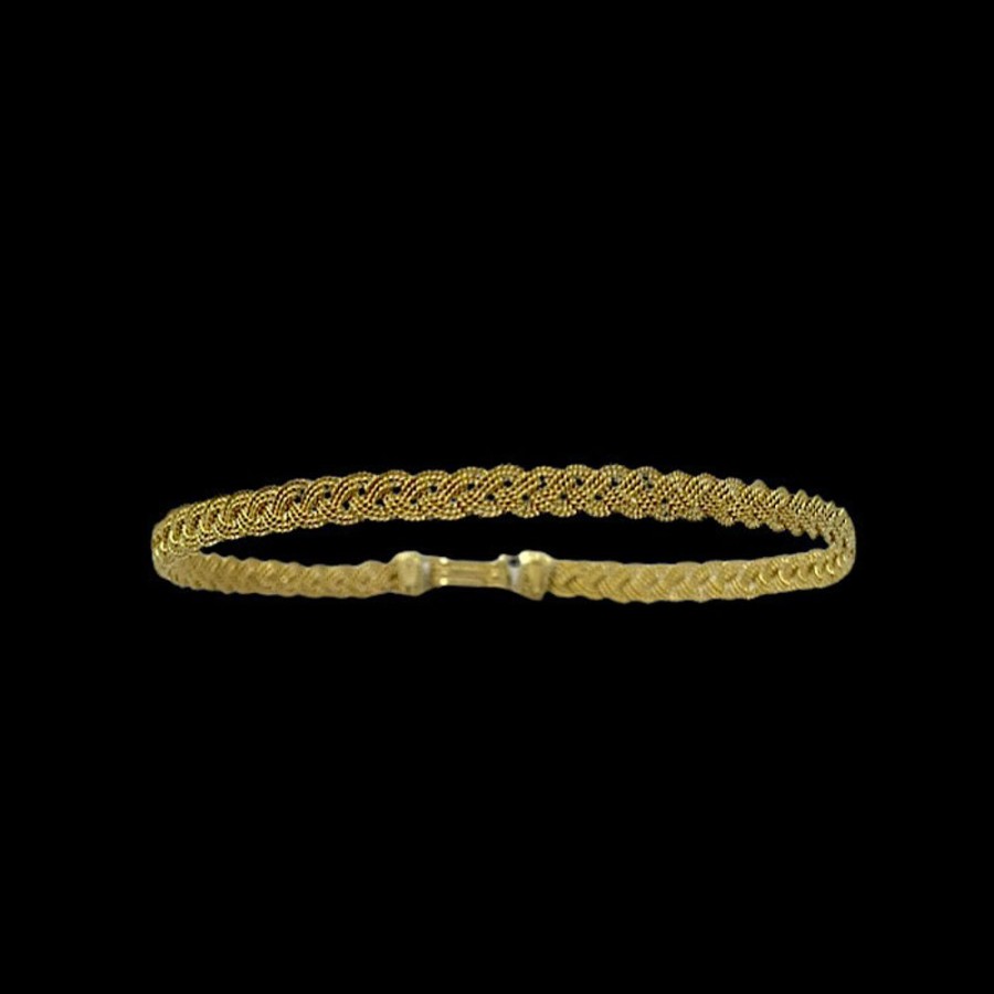 Gioielli Ferraro Gioielli | Bracciale Oro Filigrana Sarda Treccia