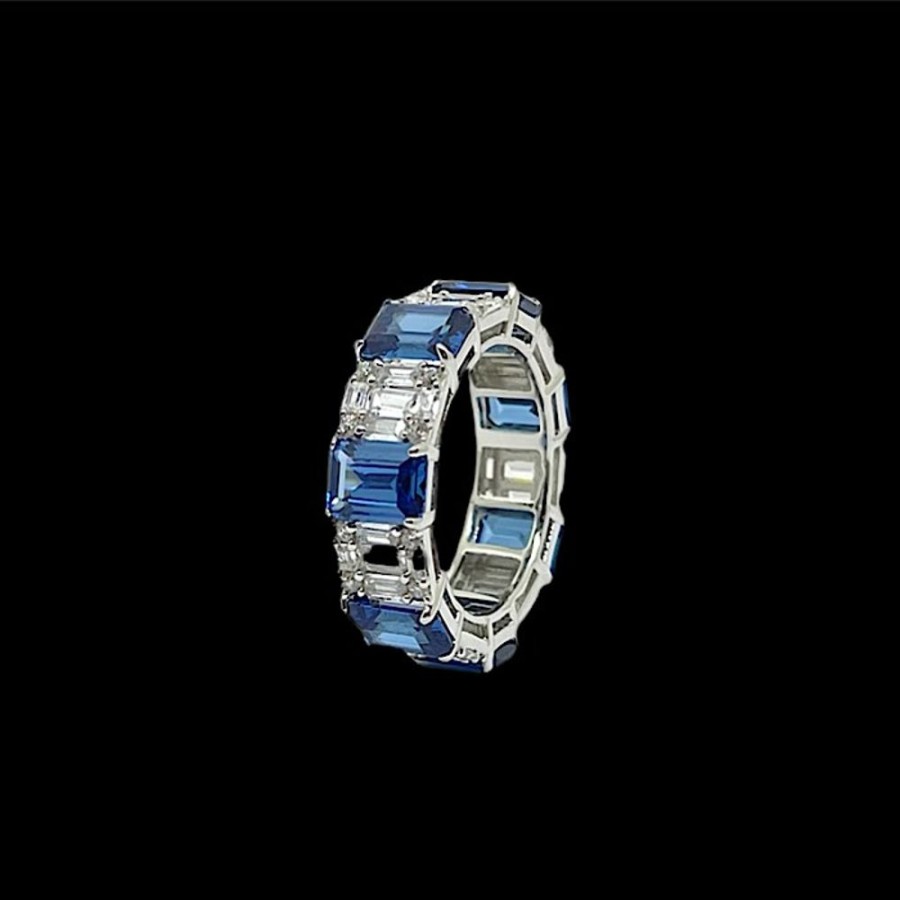 Shop On Line Ferraro Gioielli Anelli | Anello Quarzo E Zirconi Shine Riviera Blue