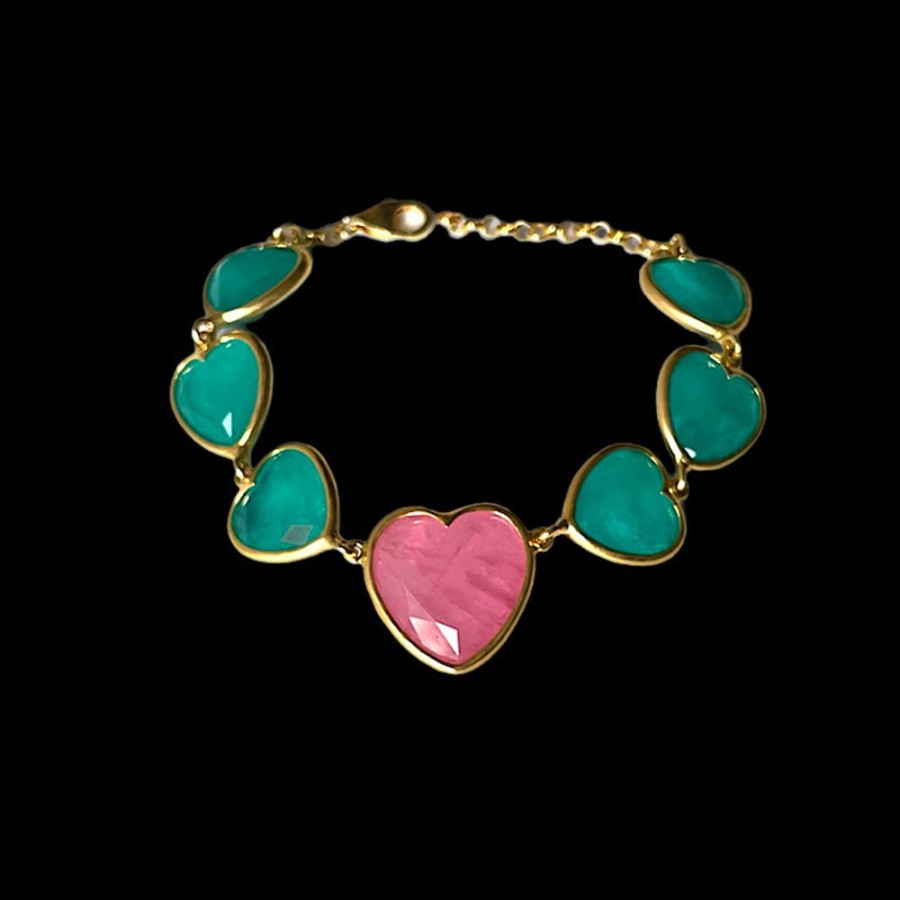 Shop On Line Ferraro Gioielli Bracciali | Bracciale Cuori Colori Di Sardegna