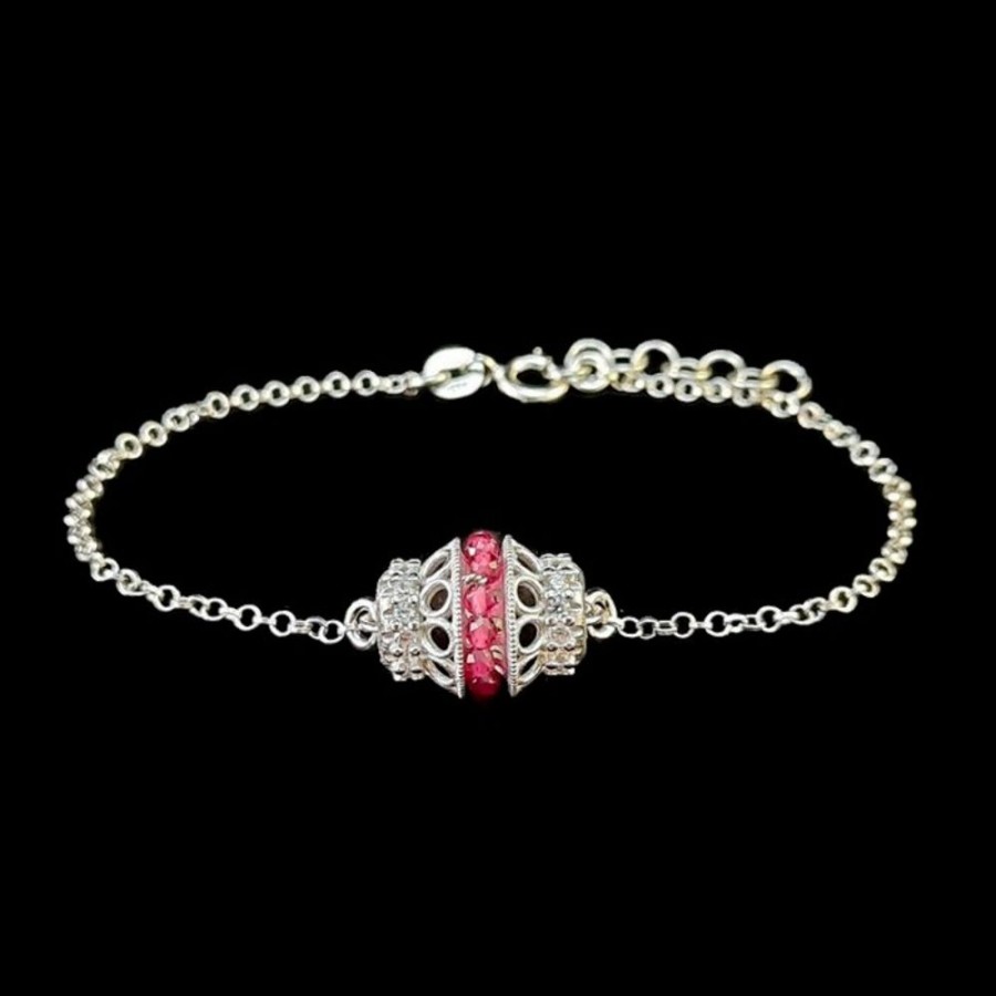 Gioielli Ferraro Gioielli | Bracciale Argento Pietre Semipreziose E Zirconi Collezione Baroque