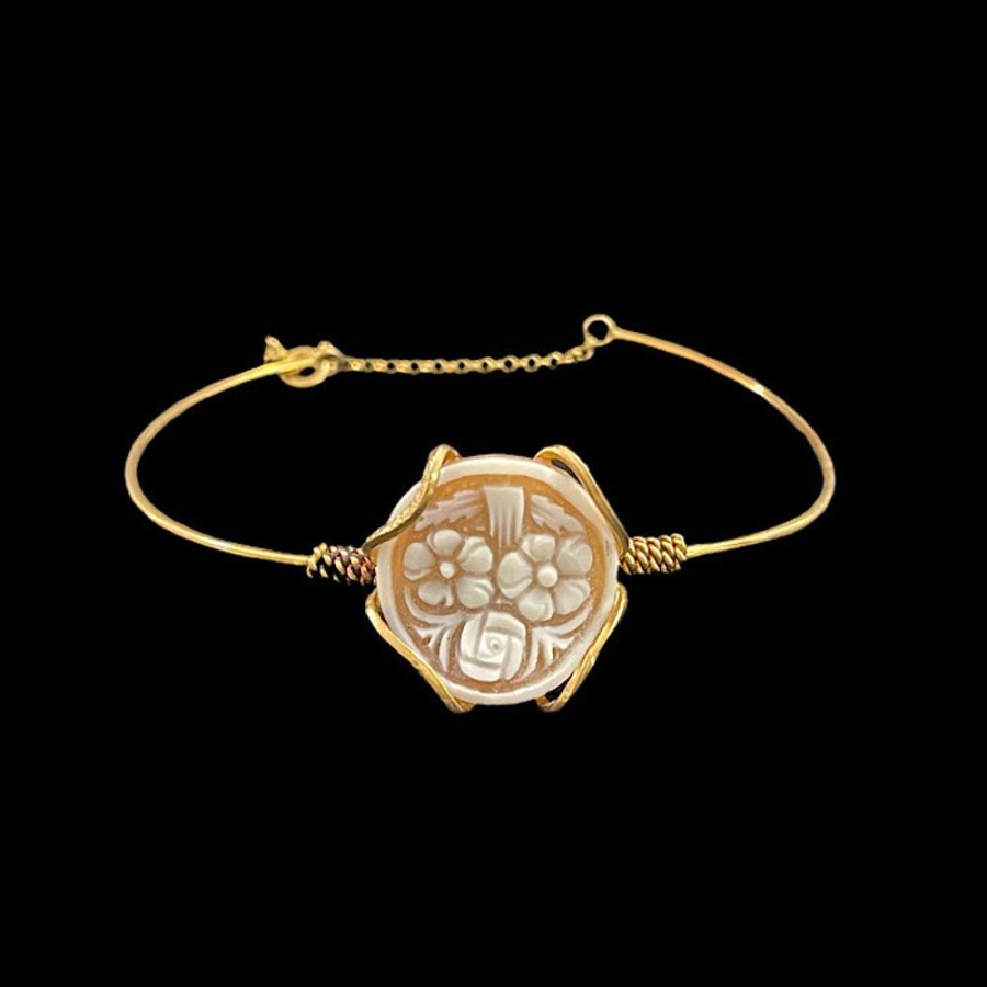 Gioielli Ferraro Gioielli | Bracciale Cammeo Gold Plated