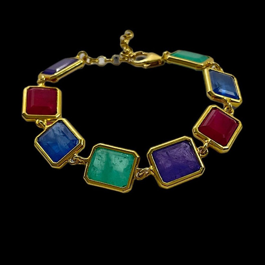 Shop On Line Ferraro Gioielli Bracciali | Bracciale Quarzi Multicolor Colori Di Sardegna