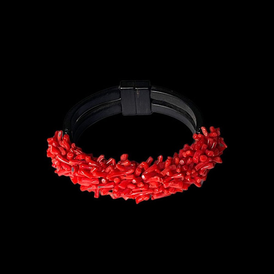 Gioielli Ferraro Gioielli | Bracciale Corallo Rosso Sardegna