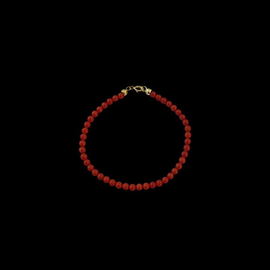 Gioielli Ferraro Gioielli | Bracciale Corallo Rosso E Oro