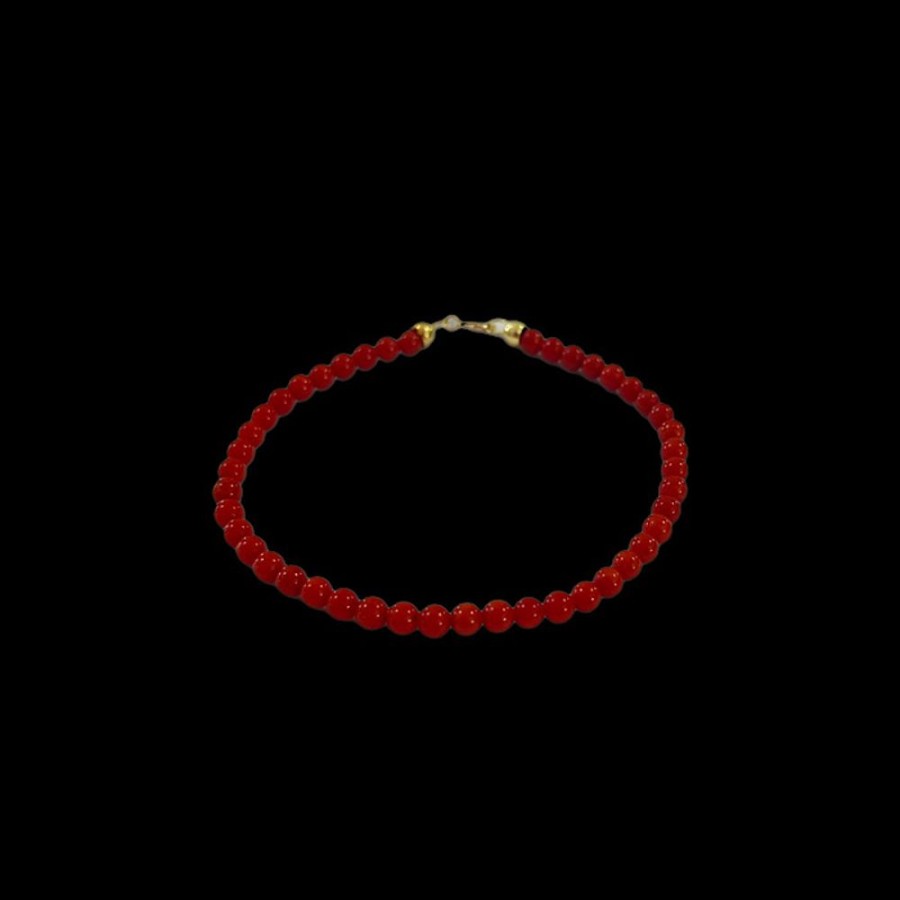 Gioielli Ferraro Gioielli | Bracciale Corallo Rosso E Oro