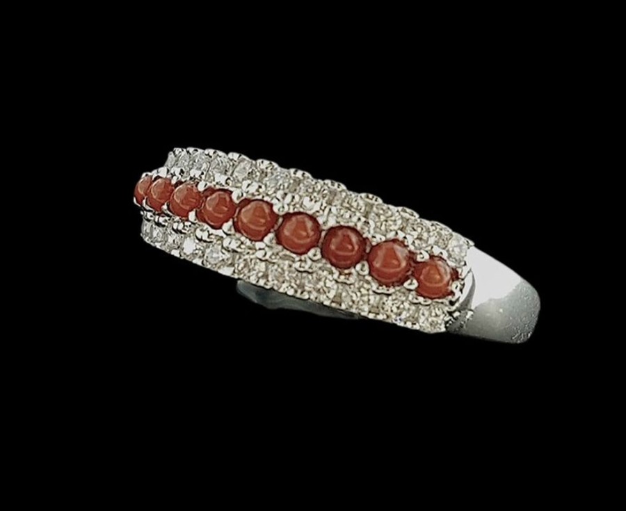 Gioielli Ferraro Gioielli | Anello Collezione Bright Coral Strip